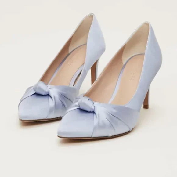 Cornflower blue heels clearance